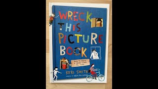 WRECK THIS PICTURE BOOK | FLIP THROUGH (READ ALOUD) | & DIY CORK DOLL CRAFT