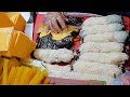백종원이 인정한 못난이 치즈김밥, 잡채김밥! 길거리음식 / 서울 광장시장 / noodle cheese gimbap - Korean street food