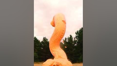 How to made Orange Foam Worm Underground from mixed Coca - Cola & Mentos #shorts