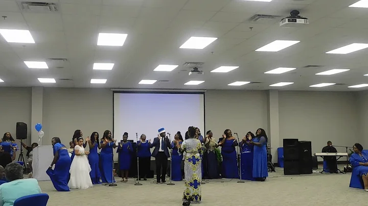 Monument of Faith Choir Singing at Pastor Jeanette...