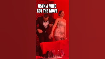 Oleksandr Usyk & wife Kate SHOW OFF THEIR DANCE MOVES
