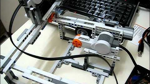 Simple Lego XY Table