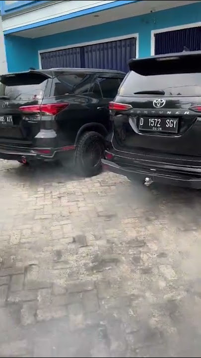 Asap Hitam Atau Putih | Toyota FORTUNER Diesel #shorts #toyota #fortuner #diesel