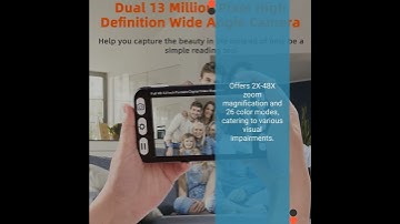 digital video magnifier reading aids