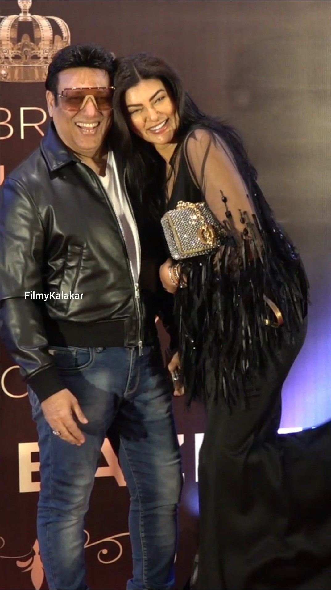 The duo that made us laugh to the core ? #filmykalakar #sushmitasen #govinda