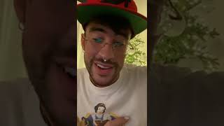 Bad bunny En Vivo Instagram Live [Completo]