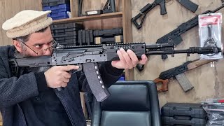 AK TR3 RIFLE | 222 bore semi-Automatic rifle | Civilian version of AK-12 Review and Unboxing. Resimi