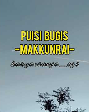 STORY WA BUGIS-MAKKUNRAI||Karya Sanja Ogi