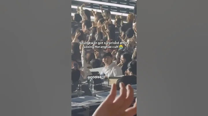 Bro was terrified 😭😭 #seungkwan #booseungkwan #seventeen #svt #shorts