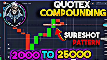 Quotex 3 Step Compounding Successful | Quotex 2000 To 25000 Compounding | Unknown Devil Trading