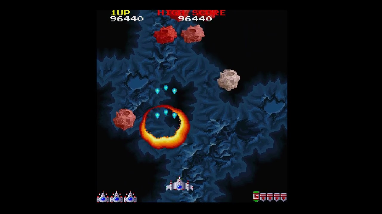 ギャラガ'88 for X68000 アレンジモード（自爆 - YouTube