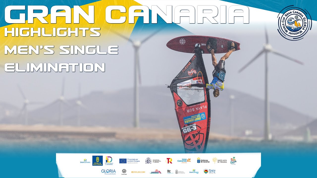 БЕЗУМНЫЙ ЭКШЕН В ПЕРВЫЙ ДЕНЬ НА ГРАН-КАНАРИИ! | Кубок мира по виндсерфингу GLORIA на Гран-Канарии...