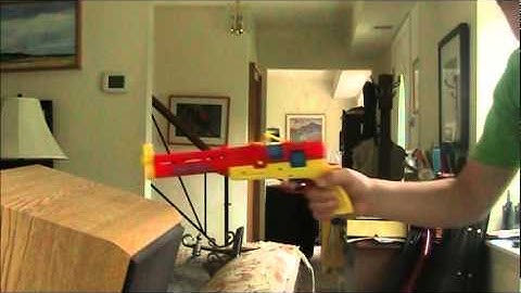 Muzzle flash test - Windows movie maker