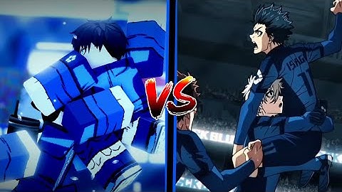 Every Azure Latch MVP Animations VS Anime Comparison (Isagi U20 Goal and more)