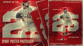 Easily Create a Baseball Poster in Photoshop