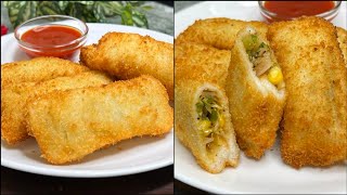 Sabse Asaan Tareeka spring roll banane Ka| Bread Spring Rolls | Ramadan Special Recipes