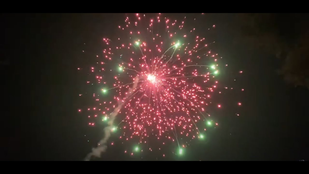 Kugelrakete Zink 930 rote Blinker & Ring grün