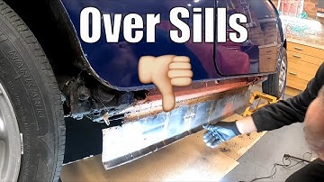 Over Sill Cover Sill Replacement *Budget Restoration* - Classic Mini Workshop Part 10