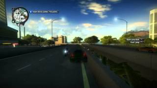 Just Cause 2 Corkscrew over car