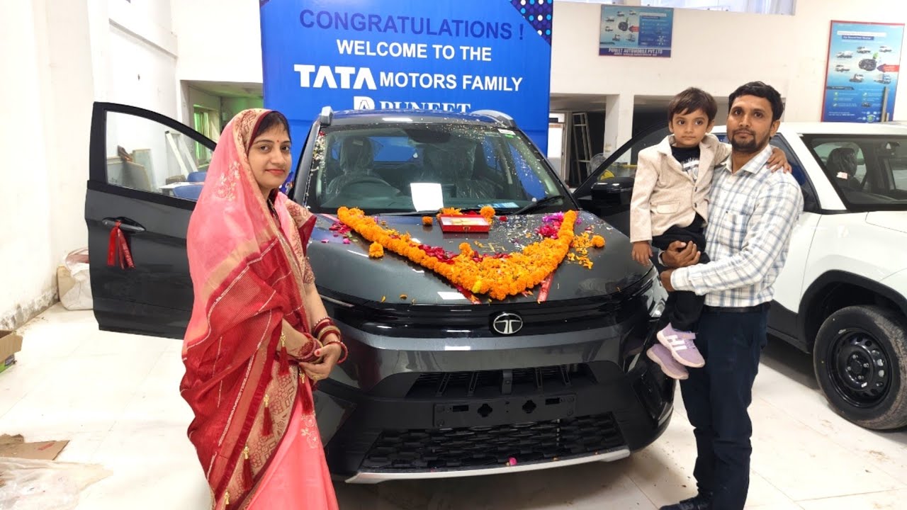 Finally Taking Delivery Of Tata Nexon 😍🔥🤗