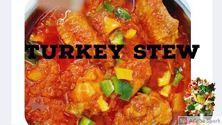 DELICIOUS TURKEY STEW RECIPE\/ HOW TO FRY  NIGERIA STEW