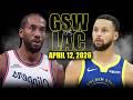 Golden State Warriors vs Los Angeles Clippers Full Game Highlights – April 12, 2026 | NBA Season