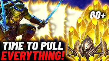 We Saved Our Shards FOR MONTHS... EVERYTHING FOR LEONARDO! - Raid Shadow Legends Sacred Shard Pulls