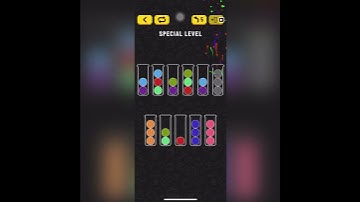 Ball Sort Special Level (after Level 3125)