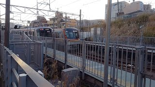 東京地下鉄17000系17101F 急行和光市行き 大倉山駅通過