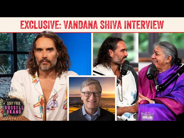 “THEY’RE A POISONED CARTEL”: Vandana Shiva EXPOSES Bill Gates & the Elites! - Stay Free