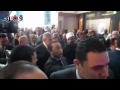 إبراهيم محلب يصل أرض المعارض لافتتاح معرض الكتاب 