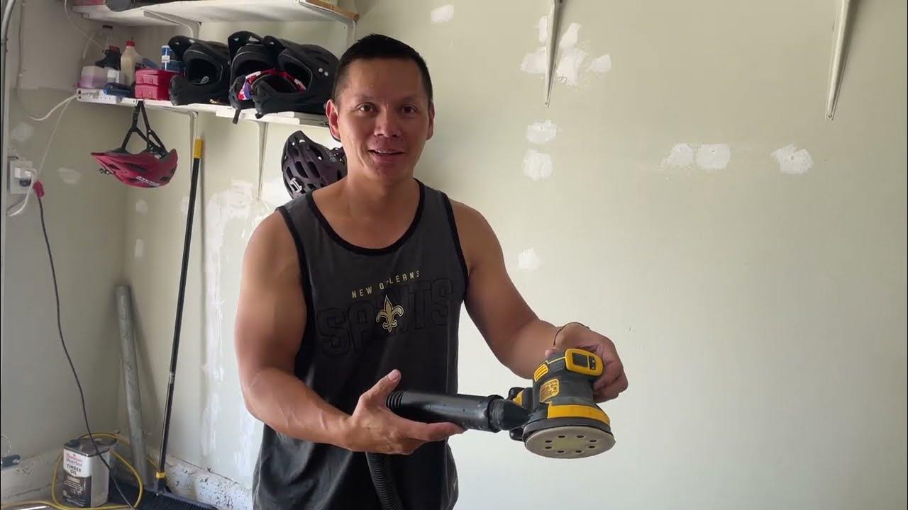 How to make a Dewalt Orbital Sander Vacuum Adapter YouTube