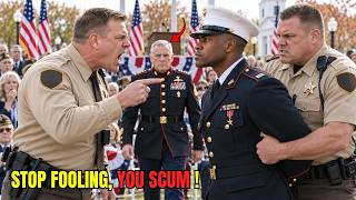 Cops Cuffed a Black Marine for 'Stolen Valor' - a 4-Star General Walked In and Ended Their Careers