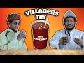 Villagers Try Hot Chocolate For First Time ! Tribal People Try Hot Chocolate - Common man Show