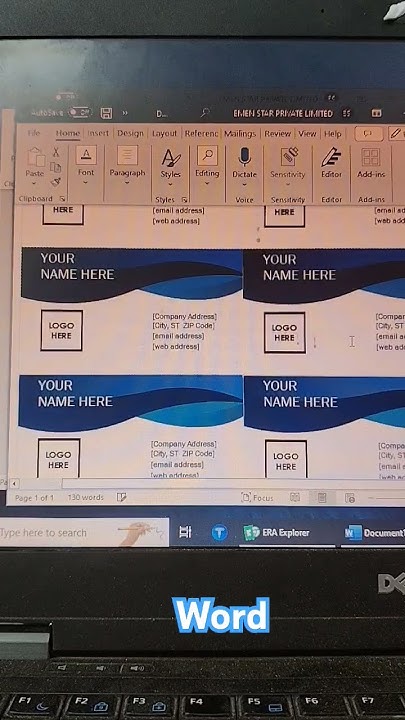 how-to-open-templates-in-ms-word-businesscards-youtube