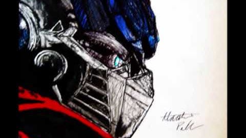 Transformers-Optimus Prime Drawing