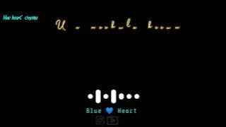 💙 ajala ujaala lyrics song 💙 #blueheart #blueheartcinema #lyricsvideo #gaana #gaanasong #ajalaujala