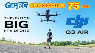 The GEPRC Crocodile 75 V3 is a Super Refined FPV Drone