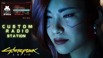 Cyberpunk 2077 Mod 1.63 to 2.01 + DLC Make Your Own Radio Station