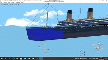 all titanic break up in floating sandbox