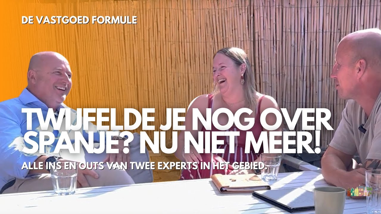 Alles over kopen in Spanje - Met Arie & Evelien | De Vastgoed Formule - Bnbverhuurcursus.nl