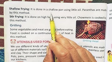 Class-3,Lesson-11,Cooking Our Food Environmental studies Mittsure complete exercise by Mukesh soni