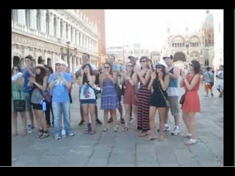 UCLA 8-Clap in Piazza San Marco in Venice, Italy