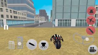 Flying Police Motorcycle | Android Gameplay | screenshot 4