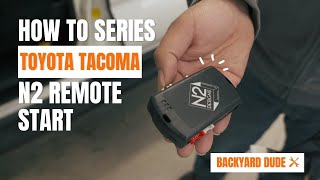 How to Install Remote Start on a Toyota Tacoma (2020)