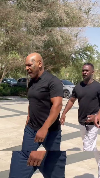 THE MIKE TYSON WALK IS LEGENDARY | BOXING LEGEND ARRIVES AT JAKE PAUL vs TOMMY FURY WEIGH IN
