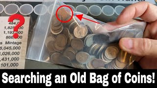 Searching a Bag of Old Coins - Very Rare Nickel Found!