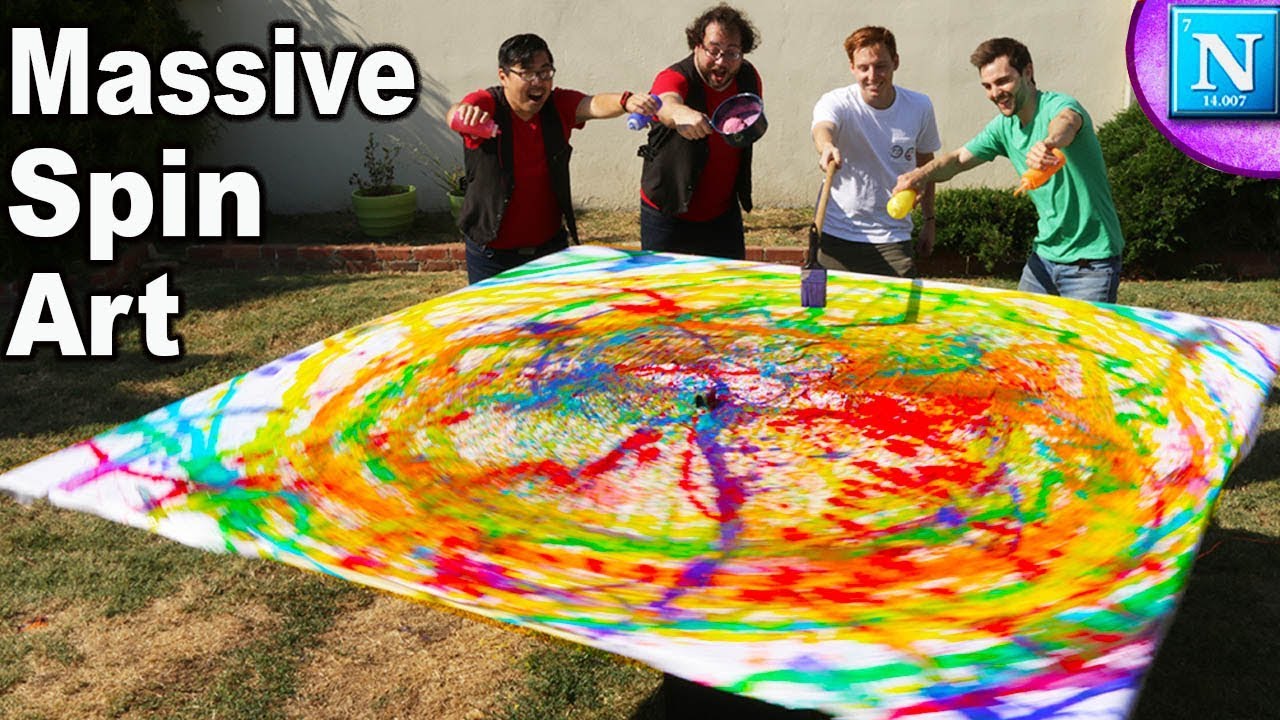 Rainbow Spin Art Painting Activity - Toddler Approved