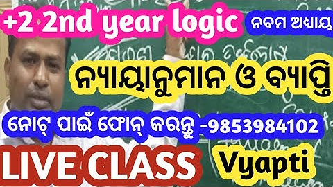 Inference in Nyaya Philosophy | Nyaya Anumana | Anumana | Vyapti | +2 2nd Year Logic