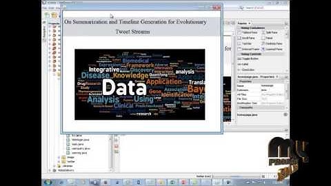 On Summarization and Timeline Generation for Evolutionary Tweet | Final Year Projects 2016 - 2017